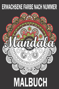 Erwachsene Farbe Nach Nummer Mandala Malbuch