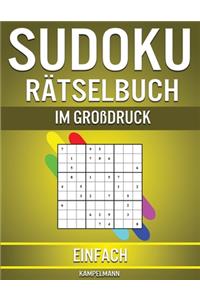 Sudoku Rätselbuch im Großdruck Einfach