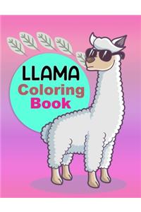 llama coloring book