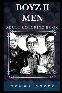 Boyz II Men Adult Coloring Book