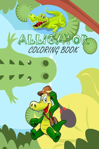 Alligator Coloring Book