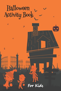 Halloween Activity Book for Kids