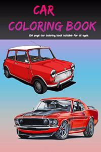 Car Coloring Book