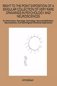 Right to the Point Exposition of a Singular Collection of Very Rare Drawings in Psychology and Neurosciences