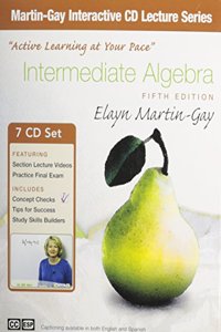 CD Lecture Series for Intermediate Algebra