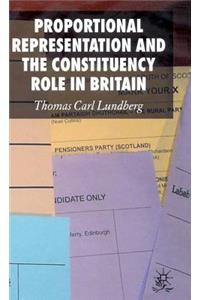 Proportional Representation and the Constituency Role in Britain