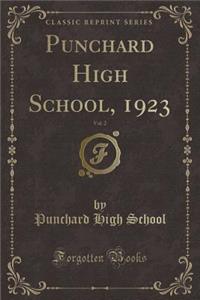 Punchard High School, 1923, Vol. 2 (Classic Reprint)