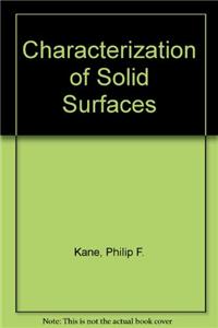 Characterization of Solid Surfaces