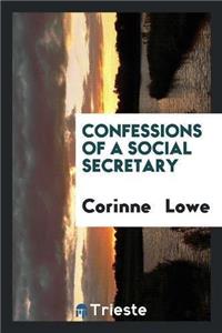 Confessions of a Social Secretary
