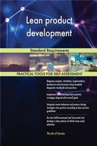 Lean product development Standard Requirements