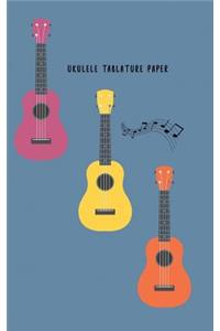 Ukulele Tablature Paper