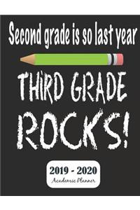 Third Grade Rocks 2019 - 2020 Academic Planner