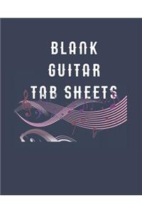 Blank Guitar Tab Sheets