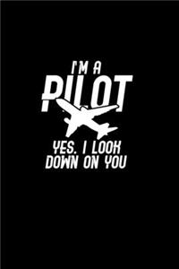 I'm a Pilot yes. I look down on you