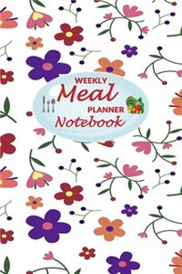 Weekly Meal Planner Notebook