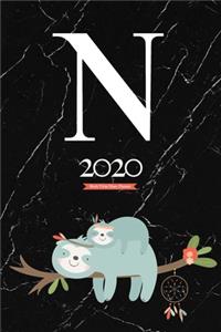 2020 Sloth Tribe Diary Planner