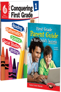 Conquering First Grade Together: 2-Book Set