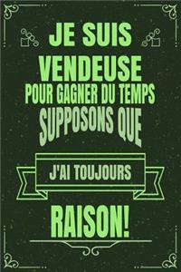Je Suis Vendeuse Pour Gagner Du Temps Supposons Que j'Ai Toujours Raison!