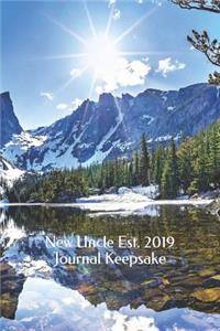 New Uncle Est. 2019 Journal Keepsake