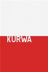 Polish Flag Kurwa Journal
