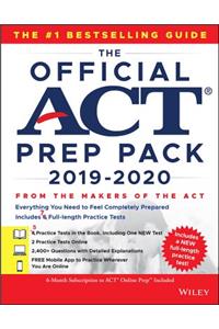 The Official ACT Prep Pack 2019-2020 with 7 Full Practice Tests