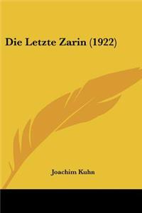 Letzte Zarin (1922)