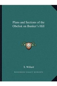 Plans and Sections of the Obelisk on Bunker's Hill