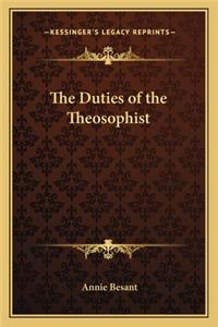 Duties of the Theosophist