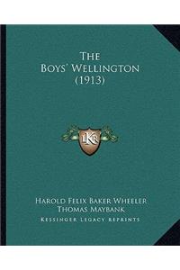 The Boys' Wellington (1913)