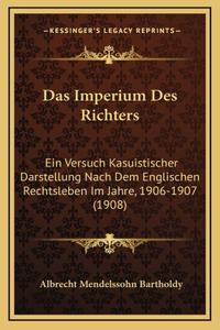 Das Imperium Des Richters