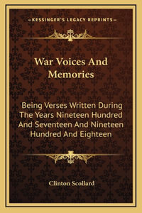 War Voices And Memories