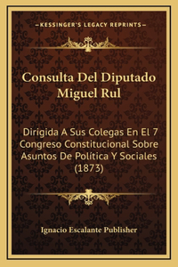 Consulta Del Diputado Miguel Rul