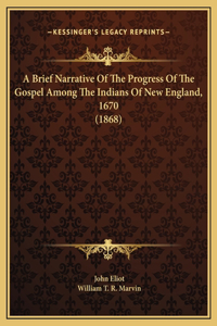 A Brief Narrative Of The Progress Of The Gospel Among The Indians Of New England, 1670 (1868)