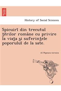 Spicuiri Din Trecutul T E Rilor Roma Ne Cu Privire La Viat A S I Suferint Ele Poporului de La Sate.