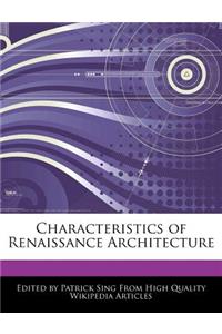 Characteristics of Renaissance Architecture