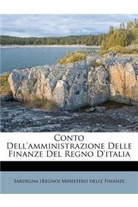 Conto Dell'amministrazione Delle Finanze del Regno d'Italia