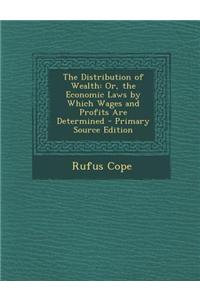 The Distribution of Wealth