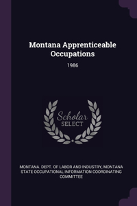 Montana Apprenticeable Occupations