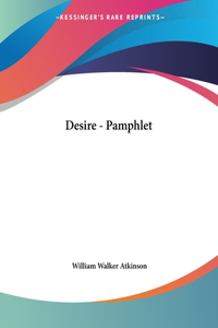 Desire - Pamphlet