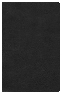 KJV Large Print Personal Size Reference Bible, Black LeatherTouch