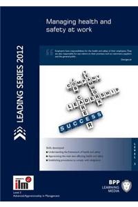 ILM Apprenticeship in Management: Managing Health and Safety At Work