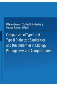 Comparison of Type I and Type II Diabetes