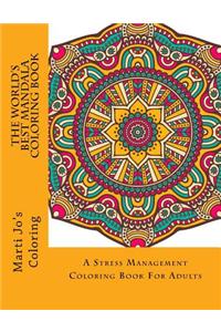 World's Best Mandala Coloring Book