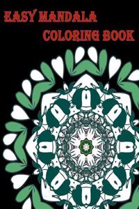 Easy Mandala Coloring Book