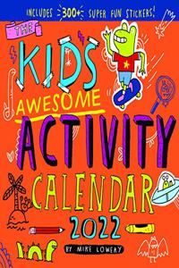 Kid's Awesome Activity Wall Calendar 2022