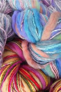 Multi-Colored Yarn Journal
