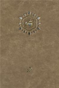 Monogram Sagittarius Notebook