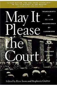 May It Please the Court