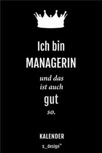 Kalender für Manager / Managerin