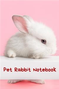 Pet Rabbit Notebook